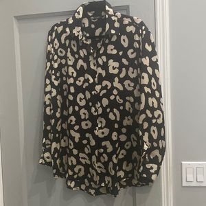 ZARA BUTTON DOWN BLOUSE